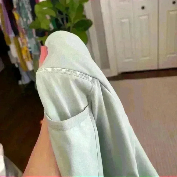 GYMSHARK Recess High Waist Pocket Leggings in Mint Green - Picture 5 of 8